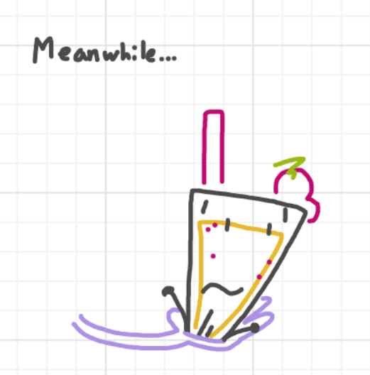 A panel from What's The Point, episode five of the Board Boards object show by Furretwalk/WalkingFurret.